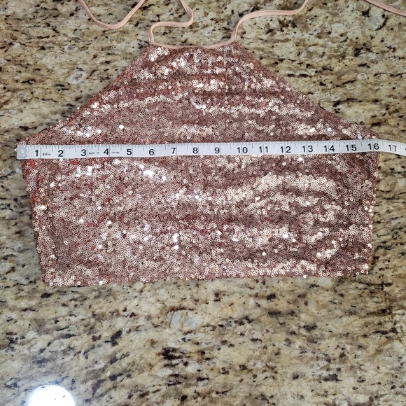 Gold Sequence Top - Picture 7 of 7